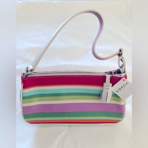 Coach purse. Vintage. Multi colored.